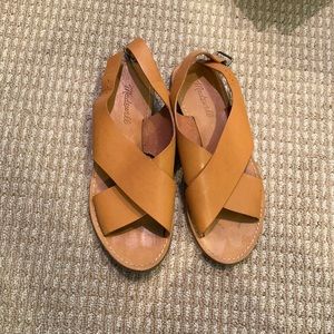Madewell Boardwalk Crossover Sandal